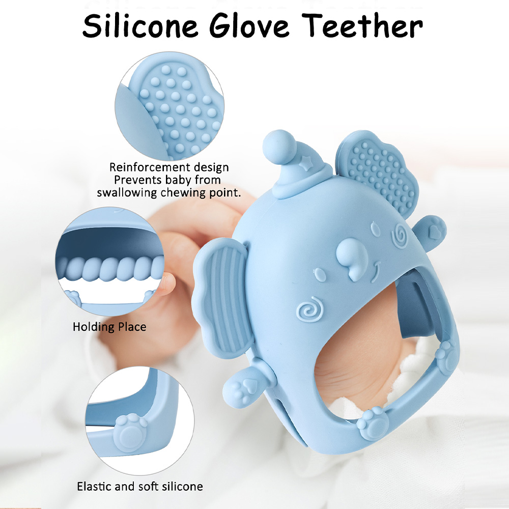 Teething Mitten Baby - TYRY.HU 1pcs 실리콘 아기 장난감 치아