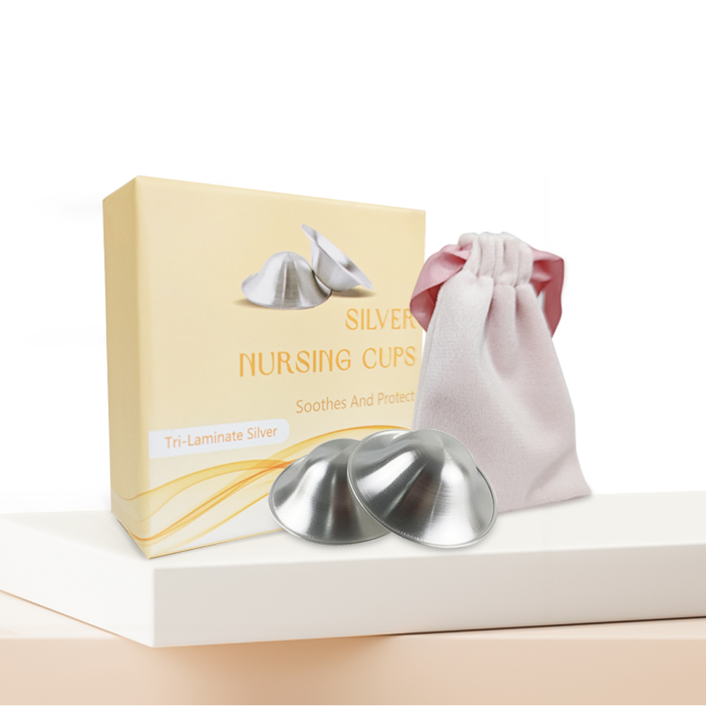 Baby Products Essentials - 오리지널 실버링 수유컵 - 삼중 라미네이트