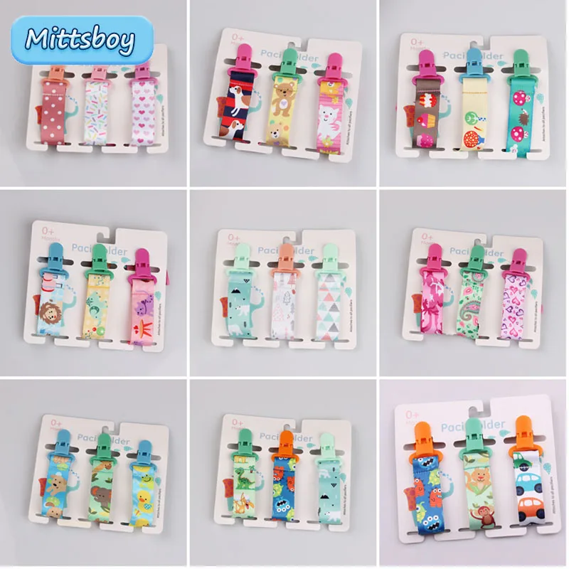 Baby Products Nipples - 3 개/몫 만화 인쇄 아기 젖꼭지
