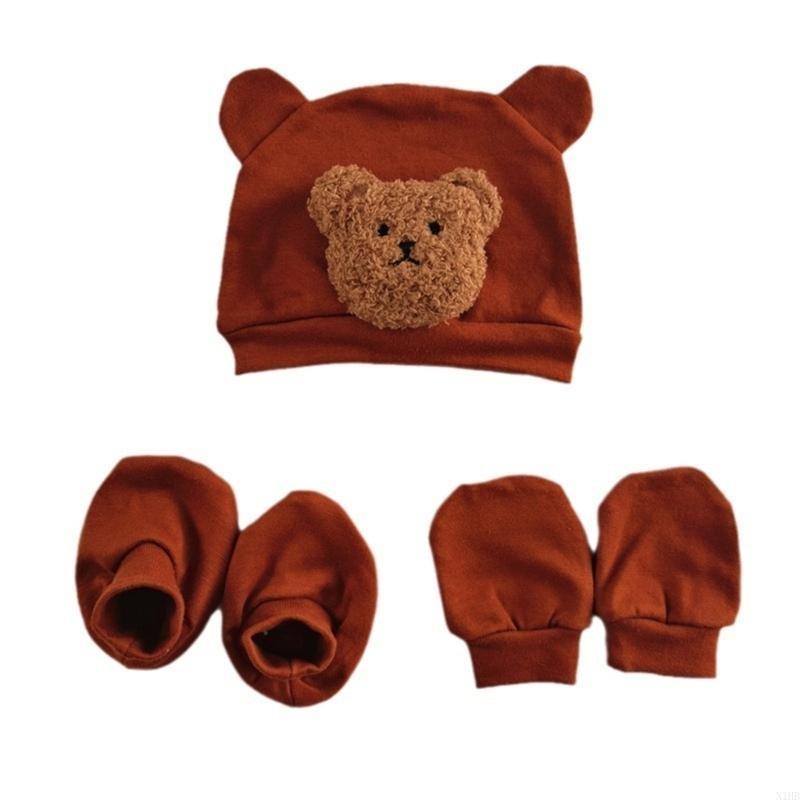 Baby Products Essentials - N1HB 신생아 모자 스크래치 방지 장갑과