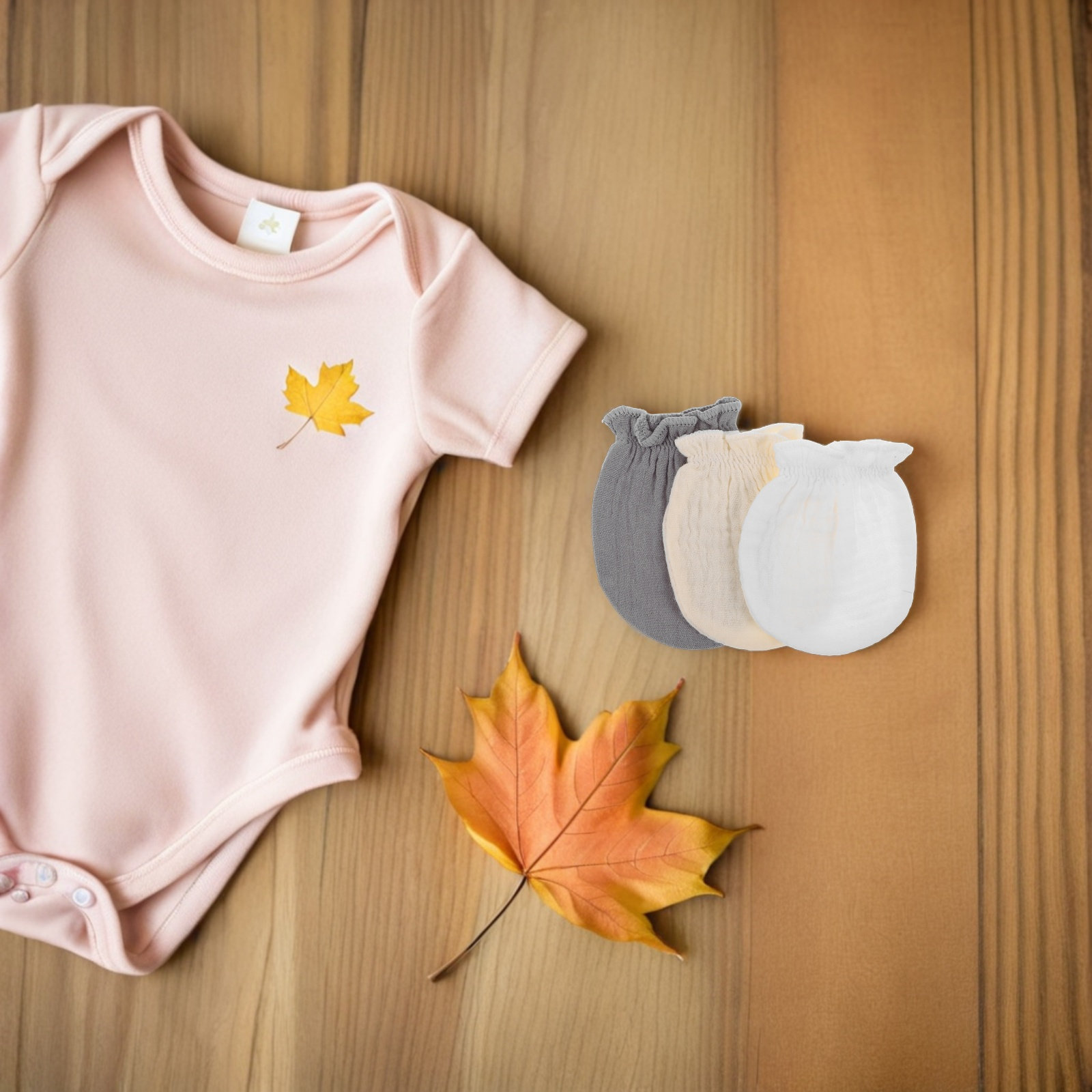 Teething Mitten Baby - 신생아용 장갑 6켤레, 통기성이 좋고 긁힘