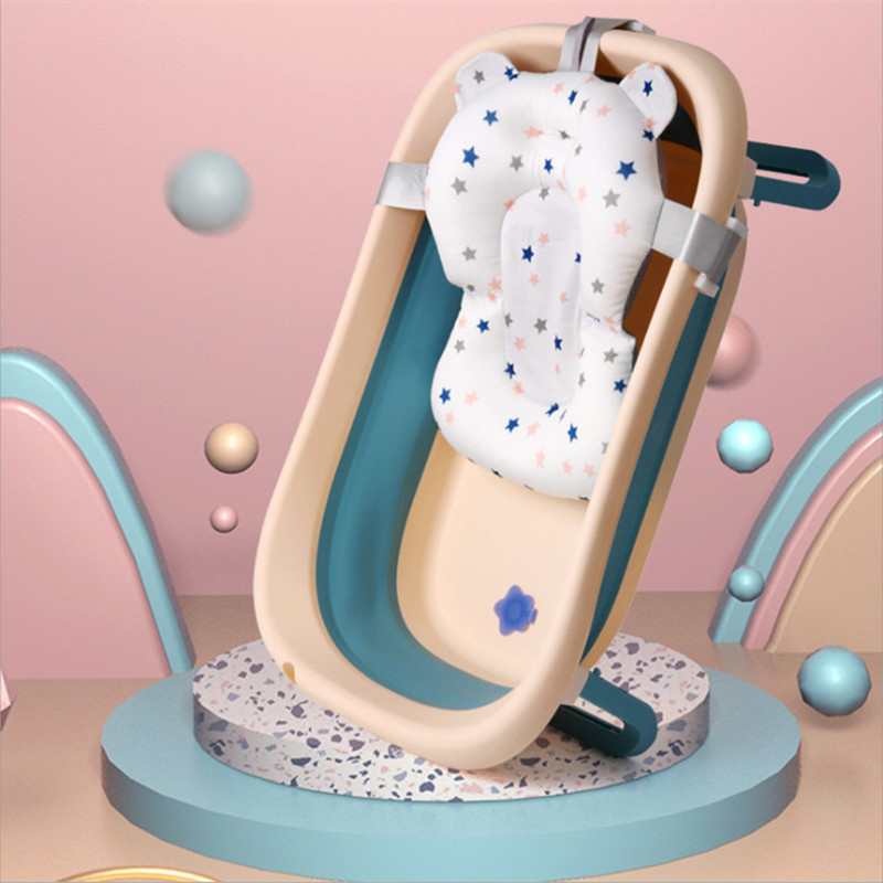 목욕 매트가있는 접이식 아기 욕조 신생아 지원 좌석 쿠 - Baby Bath Tub Foldable 리뷰 및 가격