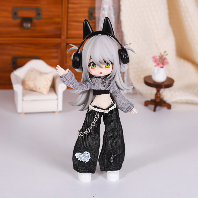 Bjd 인형 옷 거리 패션 기질 청바지 조끼 스웨터 세 - Baby Products Trending 리뷰 및 가격