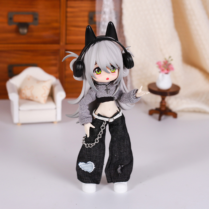 Bjd 인형 옷 거리 패션 기질 청바지 조끼 스웨터 세 - Baby Products Trending 리뷰 및 가격