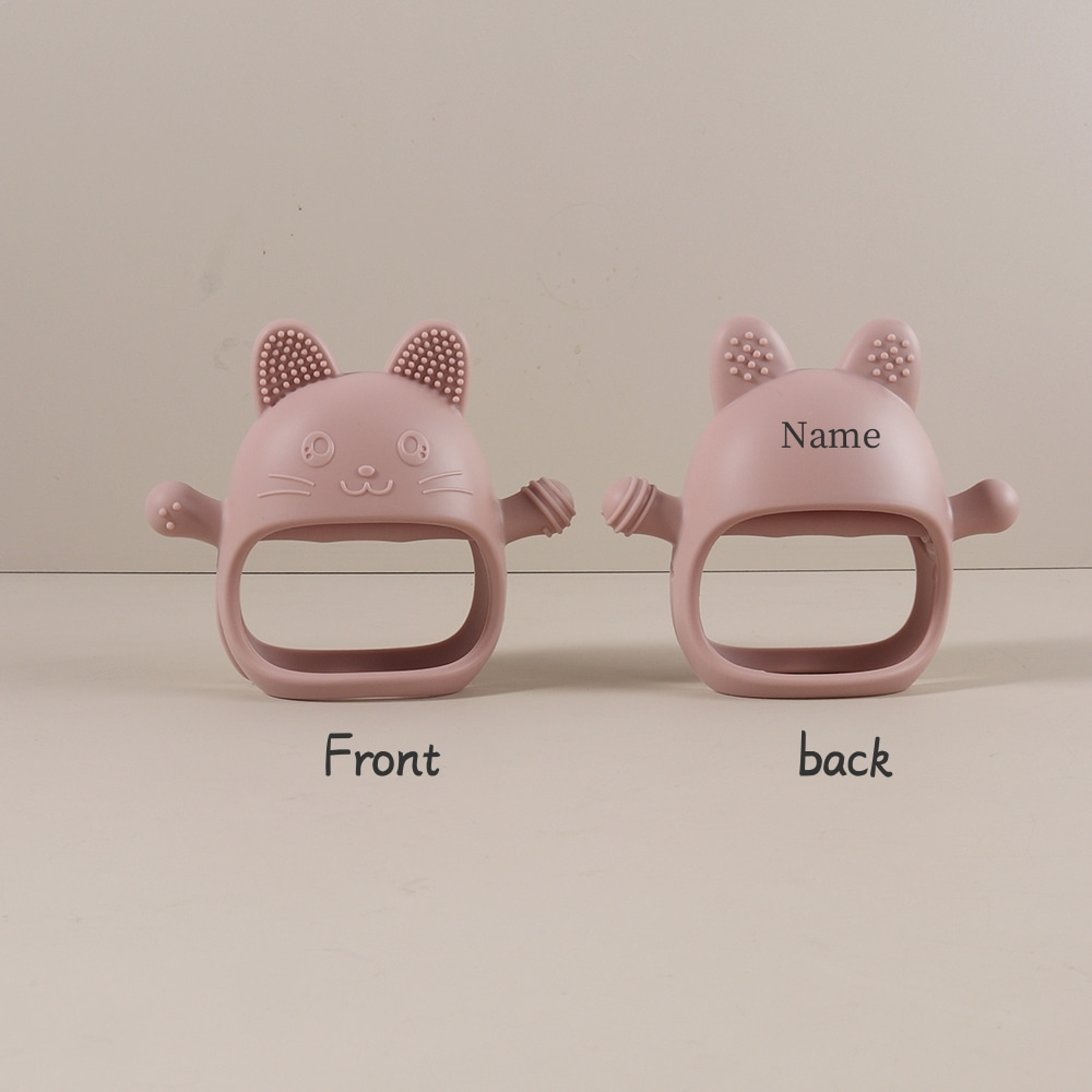 맞춤형 아기 치발기, 이름이 새겨진 실리콘 장갑, 귀여 - Teething Mitten Baby 리뷰 및 가격