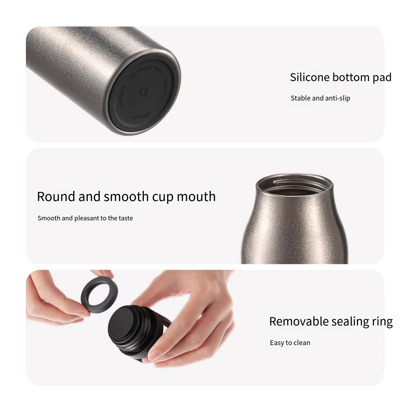 샤오미 미지아 휴대용 티타늄 보온병, 순수 티타늄 내부 - Xiaomi Baby Products 리뷰 및 가격