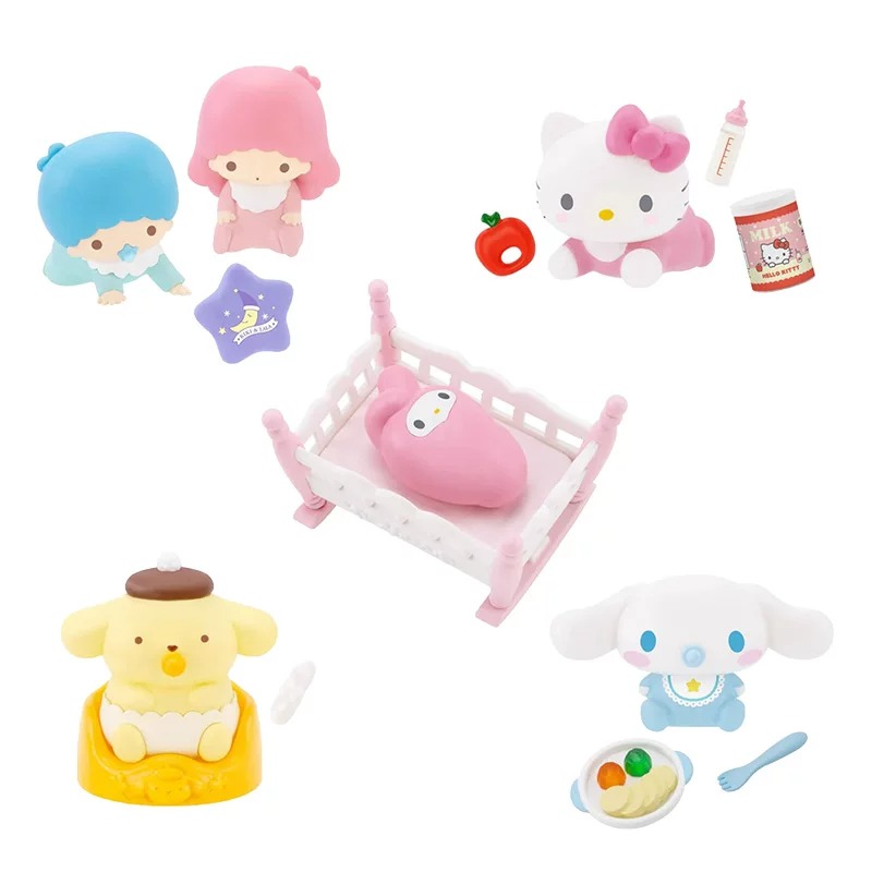 오리지널 산리오 베이비룸 가샤폰 플로킹 모델 피규어 애 - Baby Products Gift Set 리뷰 및 가격