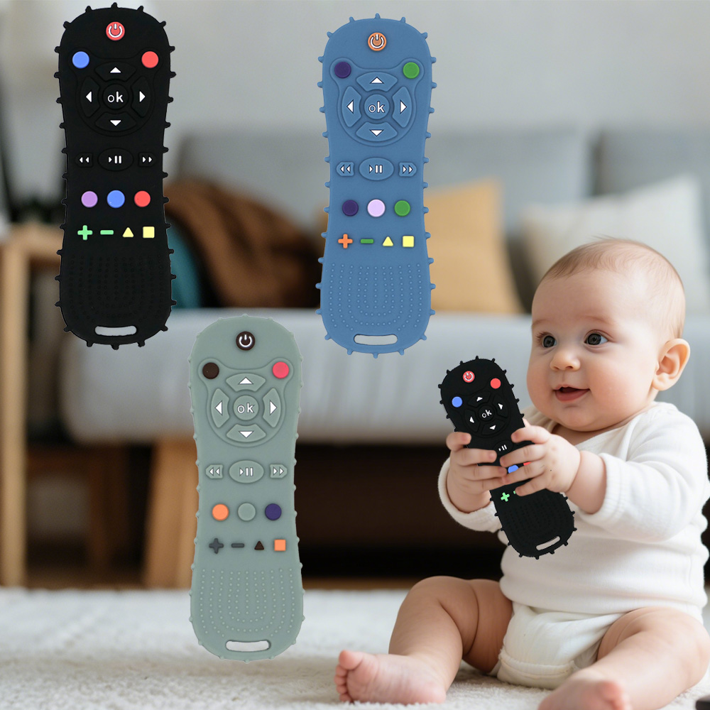 1pcs 아기 원격 제어 Teether 실리콘 아기 안 - Teething Mitten Baby 리뷰 및 가격