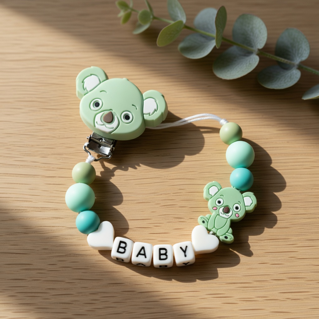 실리콘 아기 젖꼭지 클립 치발기 체인 개인 맞춤 이름  - Baby Products Nipples 리뷰 및 가격