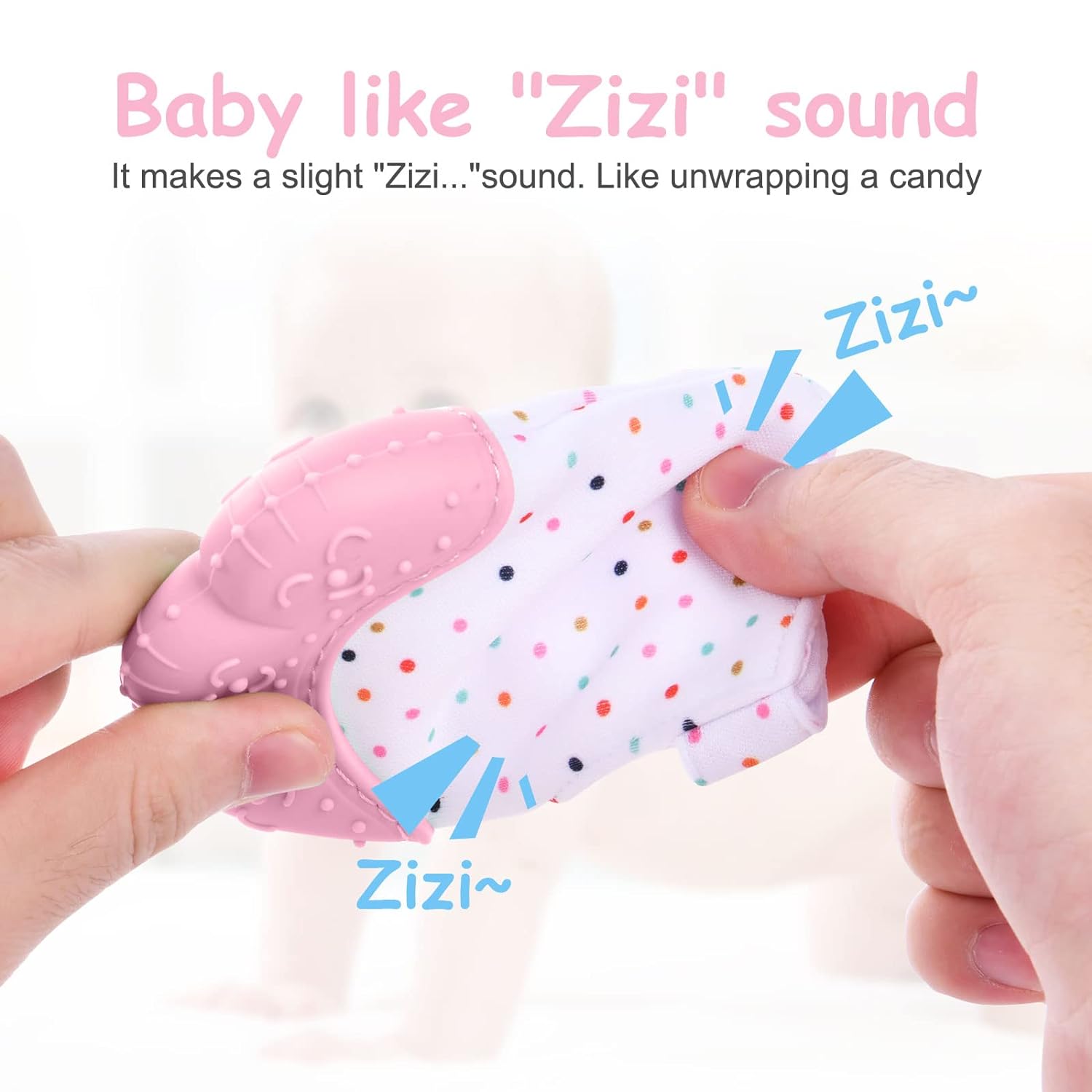 식품 등급 실리콘 장갑 아기 치발기 장갑, 먹는 손 씹 - Teething Mitten Baby 리뷰 및 가격