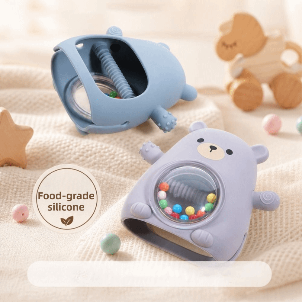 휴대용 귀여운 곰돌이 모양 아기 실리콘 치발기 식품 등 - Teething Mitten Baby 리뷰 및 가격