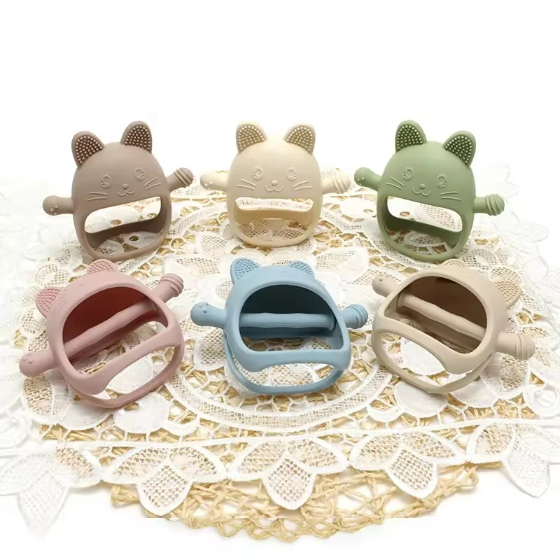 1개 아기 실리콘 치발기 장갑 장난감 BPA 프리 귀여 - Teething Mitten Baby 리뷰 및 가격