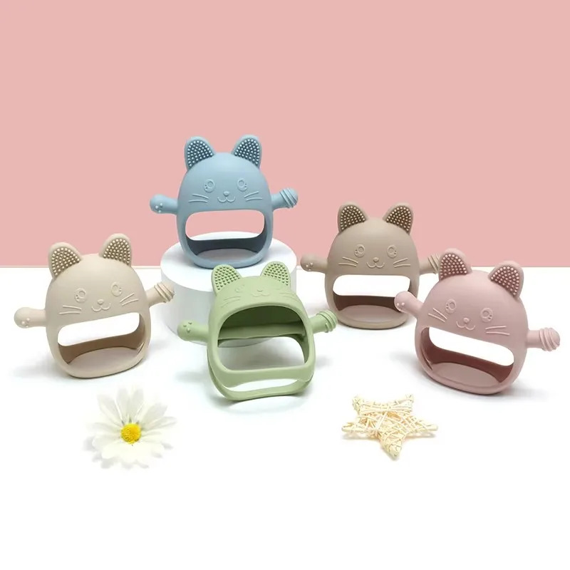 1개 아기 실리콘 치발기 장갑 장난감 BPA 프리 귀여 - Teething Mitten Baby 리뷰 및 가격