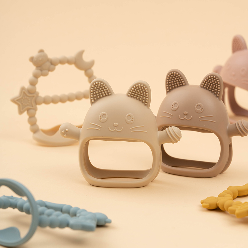 아기 치아발육용 실리콘 장난감, 잡기 쉬운 유아용 치발 - Teething Mitten Baby 리뷰 및 가격