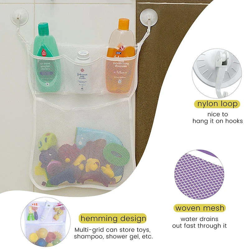 강력한 흡입 컵이 달린 아기 샤워 목욕 장난감, 흰색  - Baby Products Bag 리뷰 및 가격