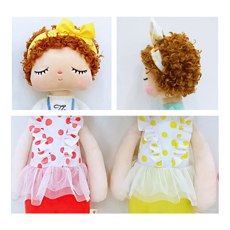 34CM 소프트 Metoo 안젤라 봉제 인형 곱슬 머리 - Baby Products Trending 리뷰 및 가격