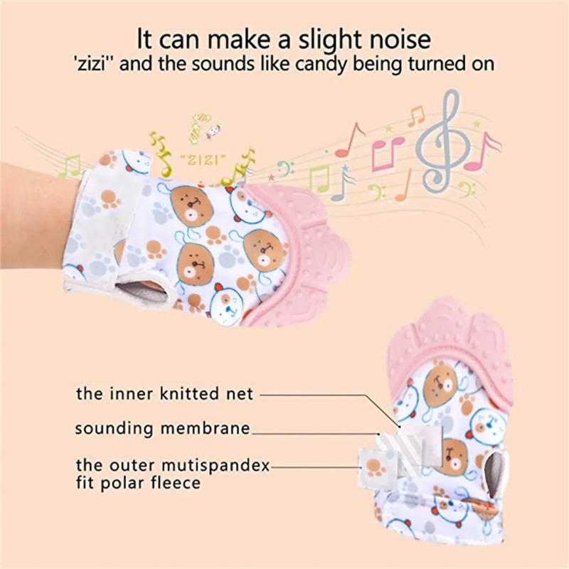 만화 인쇄 아기 Teether 장갑 어린이 및 아기를위 - Teething Mitten Baby 리뷰 및 가격