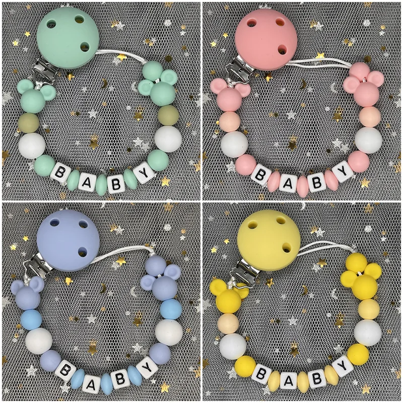 아기 공갈젖꼭지 클립 개인 맞춤 이름 공갈젖꼭지 홀더  - Baby Products Nipples 리뷰 및 가격