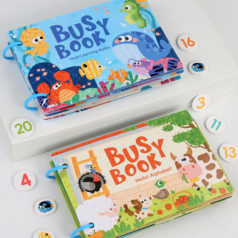 몬테소리 아기 바쁜 책 나의 첫 조용한 책 붙여넣기 조 - Baby Products 2 Years 리뷰 및 가격