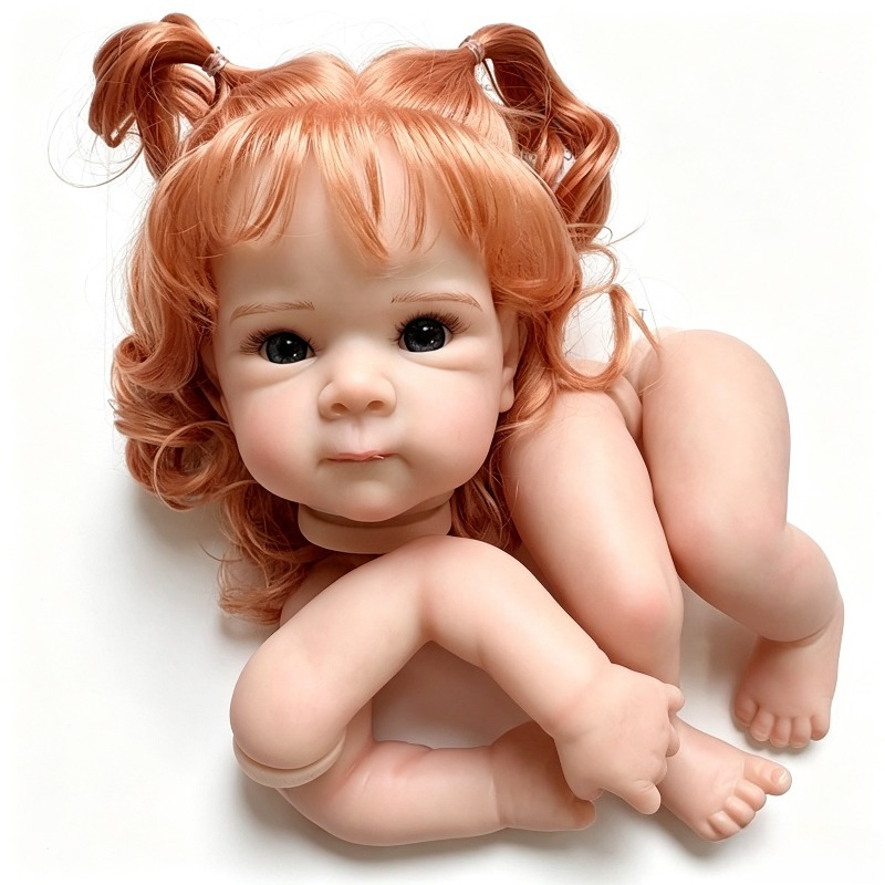 18인치 빨간 곱슬머리 베티 이미 페인팅된 키트 실물  - Baby Products Trending 리뷰 및 가격